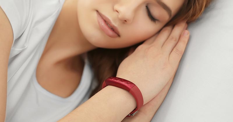 Sleeping with a smartwatch on