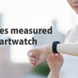 Calories measured by smartwatch