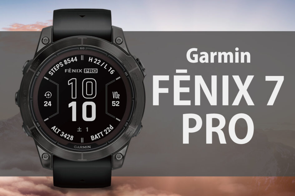 Garmin fēnix 7Proの正面イメージ画像