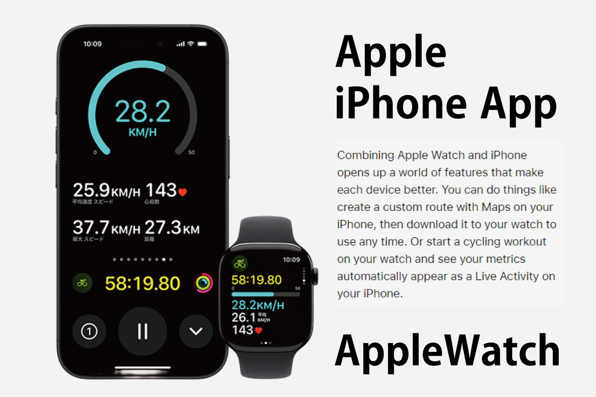 Apple Watch and iPhone（イメージ画像）