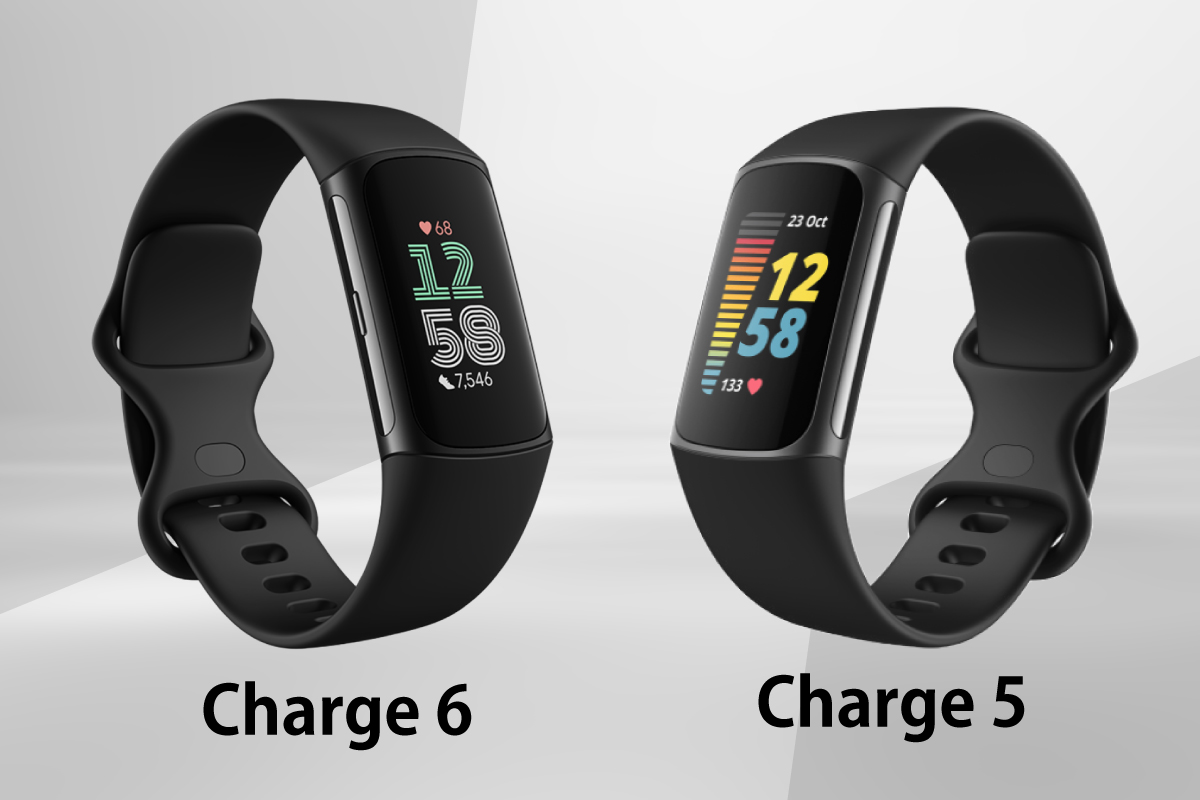 Fitbit Charge6 and Charge5