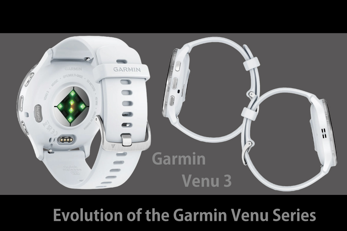 Evolution of the Garmin Venu Series