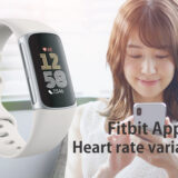 Heart rate variation（Fitbit app）