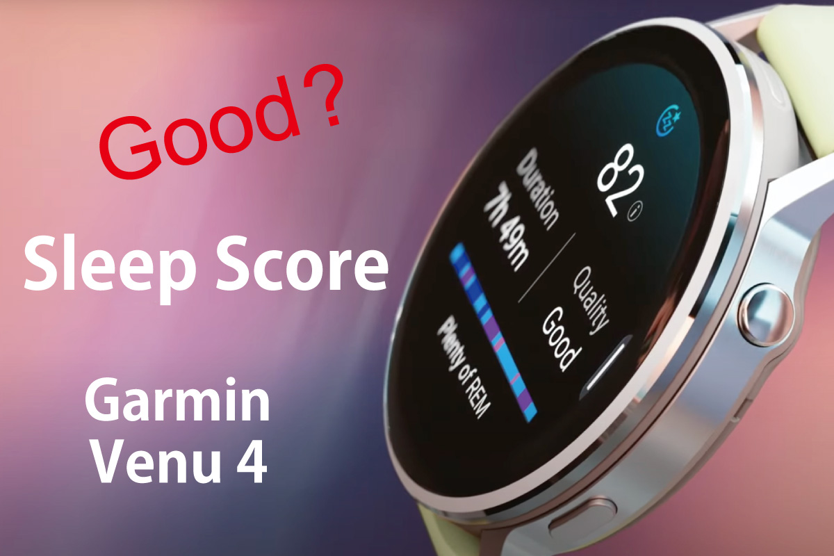 Garmin Venu4 のスコア画面がわかる画像(引用元:公式サイトUS)作成者:おかきソムリエ