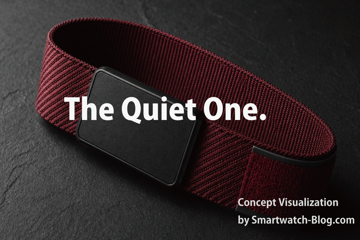 POLAR Loopのコンセプトイメージ｜画面なし・通知なしのサイレント設計を象徴する一台（スマブロ.com）