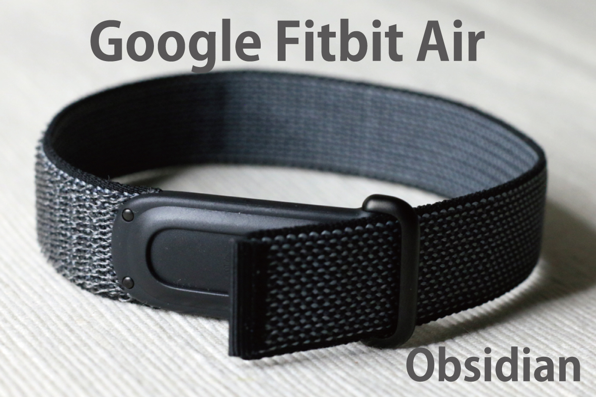 Google Fitbit Air 実機レビュー｜2週間使って分かったメリット